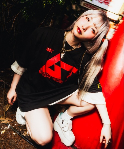 ハードコアチョコレート(ハードコアチョコレート)の「月刊ムー×コアチョコ 10th anniversary(スミ)(Tシャツ/カットソー・メンズ・スミクロ・LARGE/X-LARGE/XX-LARGE)」の8枚目の写真