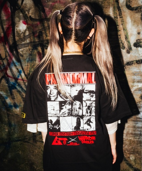 ハードコアチョコレート(ハードコアチョコレート)の「月刊ムー×コアチョコ 10th anniversary(スミ)(Tシャツ/カットソー・メンズ・スミクロ・LARGE/X-LARGE/XX-LARGE)」の6枚目の写真