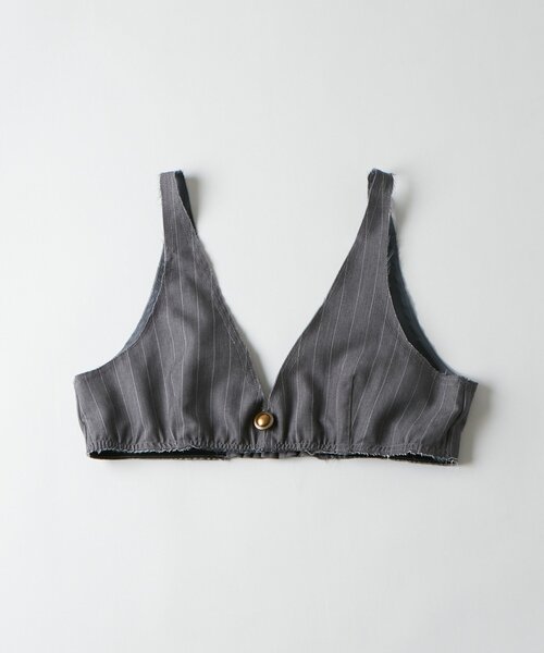 Six M(シックスエム)の「【SixM 】 Stripe Bustier(シャツ/ブラウス・レディース・ネイビー/グレー・FREE)」の16枚目の写真