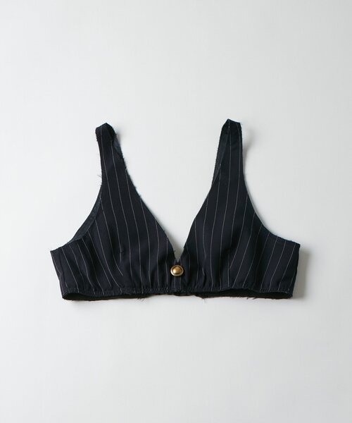 Six M(シックスエム)の「【SixM 】 Stripe Bustier(シャツ/ブラウス・レディース・ネイビー/グレー・FREE)」の20枚目の写真