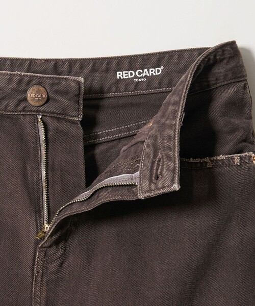 RED CARD TOKYO（レッドカード）の「【別注】＜RED CARD＞Twilightフレア デニムパンツ（デニムパンツ・レディース・ブラウン・24/23/22/25）」の4枚目の写真