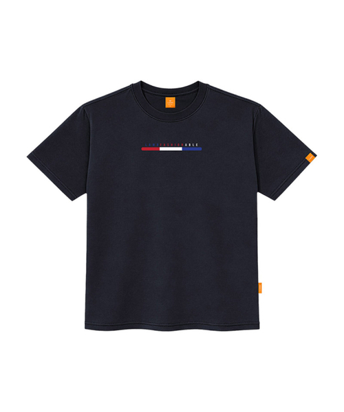 LLAMO(エラモ)の「エイブル 半袖Tシャツ 男女共用 ビッグサイズ S 4XL(Tシャツ/カットソー・レディース・グレー/ブラック/ネイビー/ホワイト・SMALL/X-LARGE/4XL/3XL/LARGE/MEDIUM/2XL)」の5枚目の写真