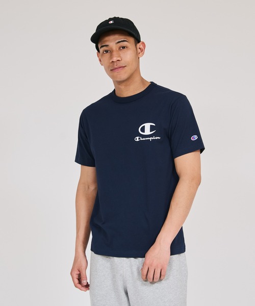 [Champion] мужская бейсик шорты‑слив T‑shirt