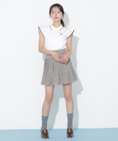 JILL by JILL STUART(ジルバイジルスチュアート)の「ベルト付きプリーツミニスカート(スカート・レディース・ベージュ系その他/グレー/ブラウン・FREE)」の18枚目の写真