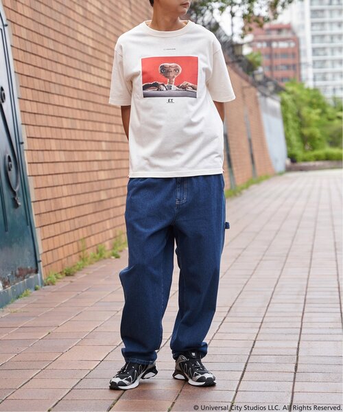 VENCEEXCHANGE(ヴァンスエクスチェンジ)の「『 E.T. 』デザイン フォトプリントTシャツ(Tシャツ/カットソー・メンズ・ホワイト/サックスブルー/ネイビー・M/L/LL/S)」の6枚目の写真