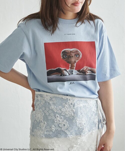 VENCEEXCHANGE(ヴァンスエクスチェンジ)の「『 E.T. 』デザイン フォトプリントTシャツ(Tシャツ/カットソー・メンズ・ホワイト/サックスブルー/ネイビー・M/L/LL/S)」の12枚目の写真