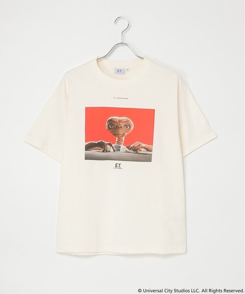 VENCEEXCHANGE(ヴァンスエクスチェンジ)の「『 E.T. 』デザイン フォトプリントTシャツ(Tシャツ/カットソー・メンズ・ホワイト/サックスブルー/ネイビー・M/L/LL/S)」の18枚目の写真