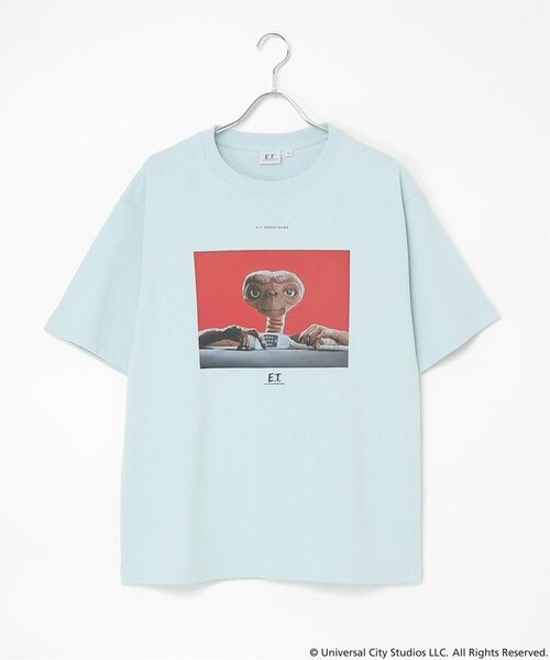 VENCEEXCHANGE(ヴァンスエクスチェンジ)の「『 E.T. 』デザイン フォトプリントTシャツ(Tシャツ/カットソー・メンズ・ホワイト/サックスブルー/ネイビー・M/L/LL/S)」の19枚目の写真