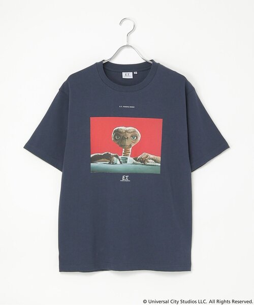 VENCEEXCHANGE(ヴァンスエクスチェンジ)の「『 E.T. 』デザイン フォトプリントTシャツ(Tシャツ/カットソー・メンズ・ホワイト/サックスブルー/ネイビー・M/L/LL/S)」の20枚目の写真
