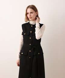 allureville（アルアバイル）の「PLUM MIX フリンジワンピース（ワンピース）」