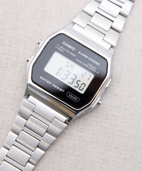 CASIO(カシオ)の「CASIO カシオ:CASIO CLASSIC A158WEA(アナログ腕時計・レディース・ネイビー/ブラック/シルバー・FREE)」の20枚目の写真