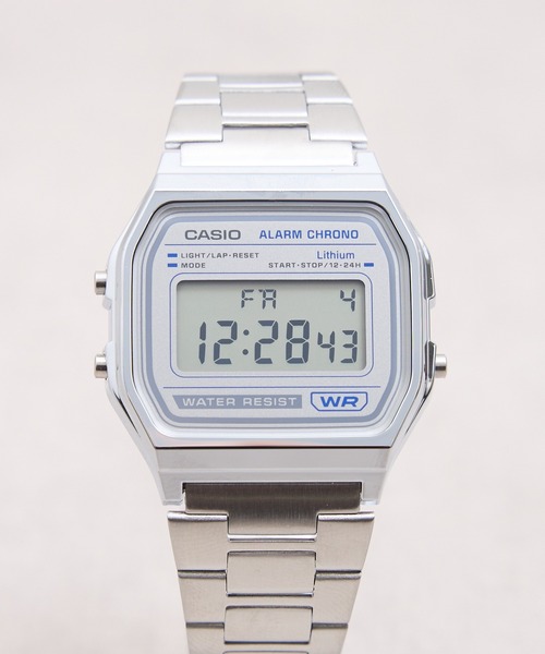 CASIO(カシオ)の「CASIO カシオ:CASIO CLASSIC A158WEA(アナログ腕時計・レディース・ネイビー/ブラック/シルバー・FREE)」の10枚目の写真