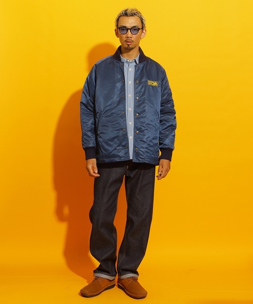 ROTAR(ローター)の「TIQ Nylon Pharaoh Court(スタジャン・メンズ・チャコール/ネイビー/ブラック・X-LARGE/LARGE/MEDIUM)」の7枚目の写真