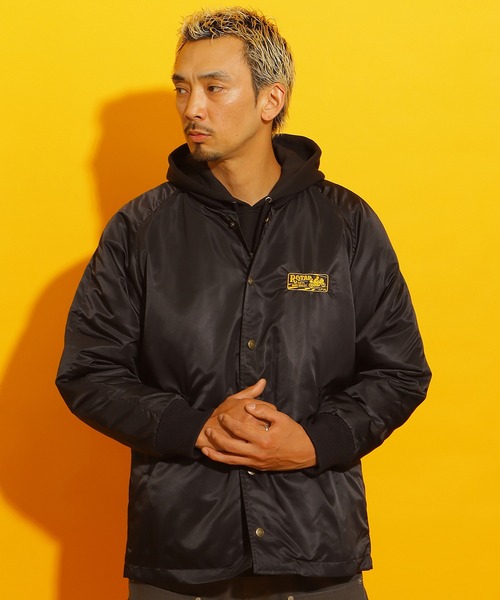 ROTAR(ローター)の「TIQ Nylon Pharaoh Court(スタジャン・メンズ・チャコール/ネイビー/ブラック・X-LARGE/LARGE/MEDIUM)」の9枚目の写真