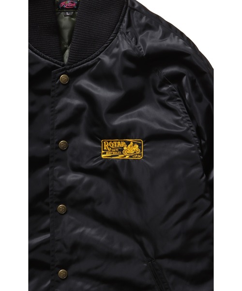 ROTAR(ローター)の「TIQ Nylon Pharaoh Court(スタジャン・メンズ・チャコール/ネイビー/ブラック・X-LARGE/LARGE/MEDIUM)」の17枚目の写真