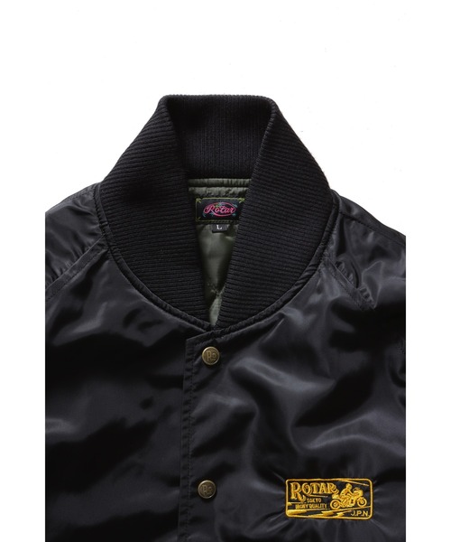 ROTAR(ローター)の「TIQ Nylon Pharaoh Court(スタジャン・メンズ・チャコール/ネイビー/ブラック・X-LARGE/LARGE/MEDIUM)」の22枚目の写真