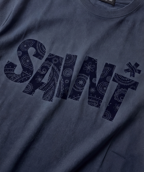SAINTPAIN(セイントペイン)の「SPセイントパターン半袖Tシャツネイビー(Tシャツ/カットソー・レディース・その他・MEDIUM/LARGE)」の3枚目の写真
