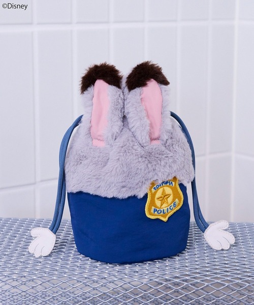 Disney(ディズニー)の「キャラクター巾着ポーチ/Zootopia(ポーチ・レディース・ブラウン/グレー/イエロー/ライトグレー/ライトブラウン・FREE)」の2枚目の写真