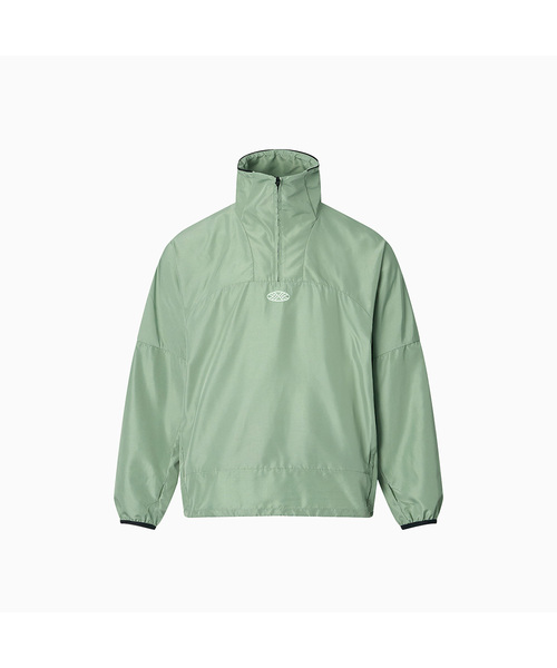 MENASOO(ミナス)の「Unisex Easy Move Half Zip_Mint(ナイロンジャケット・レディース・ミント・1/2)」の1枚目の写真