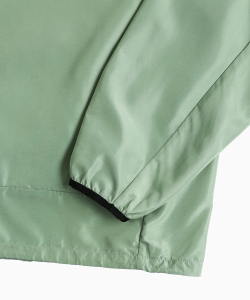 MENASOO(ミナス)の「Unisex Easy Move Half Zip_Mint(ナイロンジャケット・レディース・ミント・1/2)」の16枚目の写真