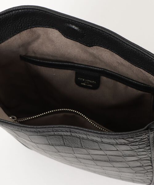 PELLE MORBIDA(ペッレモルビダ)の「Vela(ヴェーラ) VE105ELE-ワンハンドルバッグ(ハンドバッグ・レディース・ブラック・FREE)」の13枚目の写真