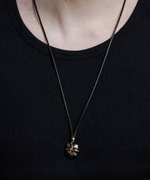 SCALETTOBLACK（スカーレットブラック）の「RAM006 PRESERVED LEAF NECKLACE（ネックレス）」