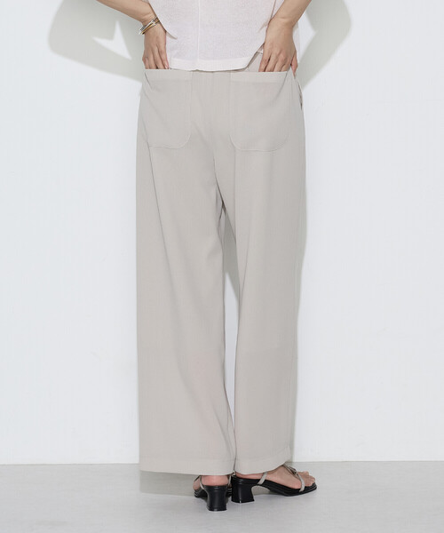 COMME CA(コムサ)の「〔 TALLサイズ 〕 トリポリカラミ ワイドパンツ(その他パンツ・レディース・ブラック・13号)」の18枚目の写真