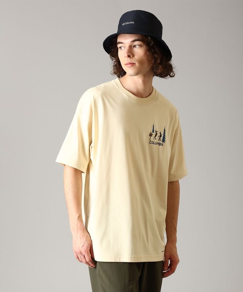 Columbia(コロンビア)の「UVカット 速乾 Columbia/ レイクトゥアベニュー グラフィック ショートスリーブTシャツ /コロンビア(Tシャツ/カットソー・メンズ・ネイビー/ホワイト系その他2/オレンジ系その他/ホワイト系その他/ブルー系その他/ホワイト/イエロー系その他/イエロー/ヘザーグレー/オレンジ・S/L/XL/M)」の8枚目の写真