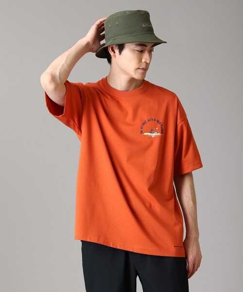 Columbia(コロンビア)の「UVカット 速乾 Columbia/ レイクトゥアベニュー グラフィック ショートスリーブTシャツ /コロンビア(Tシャツ/カットソー・メンズ・ネイビー/ホワイト系その他2/オレンジ系その他/ホワイト系その他/ブルー系その他/ホワイト/イエロー系その他/イエロー/ヘザーグレー/オレンジ・S/L/XL/M)」の10枚目の写真