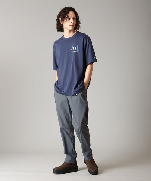 Columbia(コロンビア)の「UVカット 速乾 Columbia/ レイクトゥアベニュー グラフィック ショートスリーブTシャツ /コロンビア(Tシャツ/カットソー・メンズ・ネイビー/ホワイト系その他2/オレンジ系その他/ホワイト系その他/ブルー系その他/ホワイト/イエロー系その他/イエロー/ヘザーグレー/オレンジ・S/L/XL/M)」の22枚目の写真