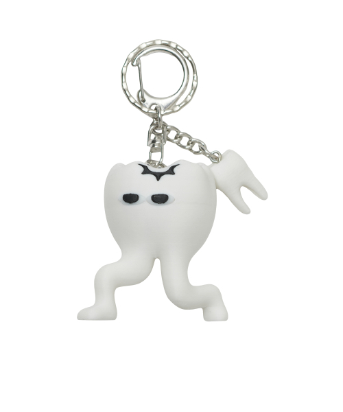 セール】TOOTHキャラクターキーホルダー ホワイト（キーケース/キー