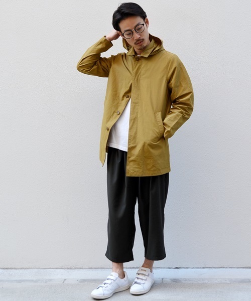 SHIPS JET BLUE（シップスジェットブルー）の「《一部追加予約》 SHIPS JET BLUE: T/R ガウチョパンツ■（その他パンツ・メンズ・オリーブ/ネイビー/ブラック/グレー・MEDIUM/SMALL）」の7枚目の写真