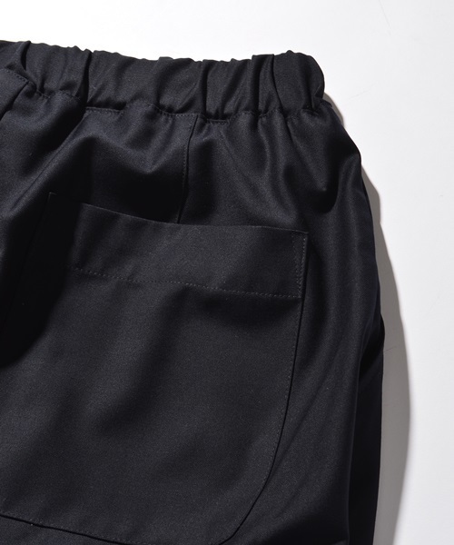 SHIPS JET BLUE（シップスジェットブルー）の「《一部追加予約》 SHIPS JET BLUE: T/R ガウチョパンツ■（その他パンツ・メンズ・オリーブ/ネイビー/ブラック/グレー・MEDIUM/SMALL）」の14枚目の写真