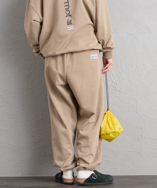MARMOT（マーモット）の「【WEB先行予約】[Marmot/マーモット] 別注 ワンポイントロゴ刺繍スウェットパンツ（スウェットパンツ・レディース・ベージュ/ブラック/アッシュグレー・L/M/S/XL）」の22枚目の写真