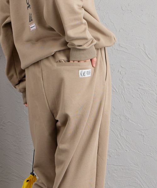 MARMOT（マーモット）の「【WEB先行予約】[Marmot/マーモット] 別注 ワンポイントロゴ刺繍スウェットパンツ（スウェットパンツ・レディース・ベージュ/ブラック/アッシュグレー・L/M/S/XL）」の12枚目の写真