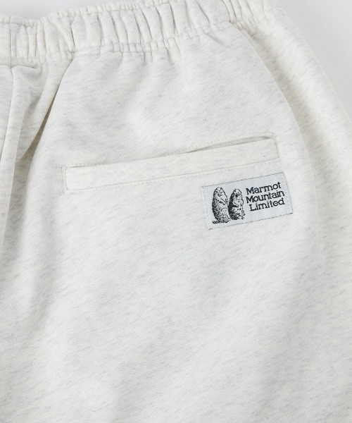 MARMOT（マーモット）の「【WEB先行予約】[Marmot/マーモット] 別注 ワンポイントロゴ刺繍スウェットパンツ（スウェットパンツ・レディース・ベージュ/ブラック/アッシュグレー・L/M/S/XL）」の11枚目の写真