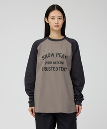 Snow Peak / Raglan Multi Color L/S T-Shirt ラグラン マルチカラー 長袖Tシャツ