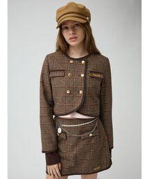 LILY BROWN（リリーブラウン）の「【LILY BROWN×MARY QUANT】パールボタンキャスケット（キャスケット）」