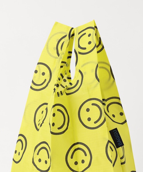 BAGGU(バグー)の「BAGGU/バグゥ BABY BAGGU(エコバッグ/サブバッグ・レディース・ブルー/ホワイト/ネイビー/ピンク/イエロー・ONE SIZE)」の9枚目の写真