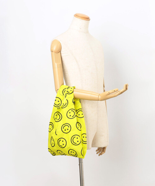 BAGGU(バグー)の「BAGGU/バグゥ BABY BAGGU(エコバッグ/サブバッグ・レディース・ブルー/ホワイト/ネイビー/ピンク/イエロー・ONE SIZE)」の13枚目の写真
