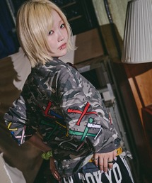 【GALFY/ガルフィー】釘バットHERTS ロンTee