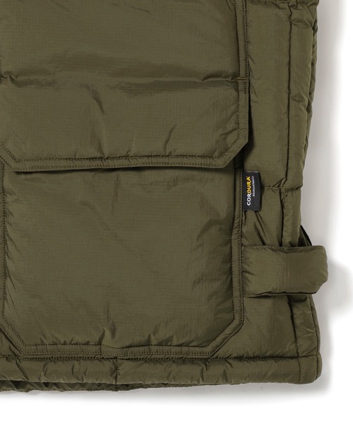 GRIP SWANY(グリップスワニー)の「【TAION-002VZWK-GS】 CORDURA DOWN VEST(ダウンベスト・メンズ・ブラック/オリーブ・S/M/L/XL/XXL)」の8枚目の写真
