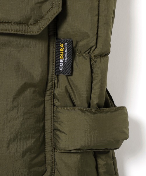 GRIP SWANY(グリップスワニー)の「【TAION-002VZWK-GS】 CORDURA DOWN VEST(ダウンベスト・メンズ・ブラック/オリーブ・S/M/L/XL/XXL)」の7枚目の写真