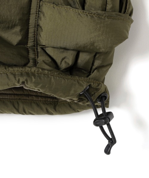 GRIP SWANY(グリップスワニー)の「【TAION-002VZWK-GS】 CORDURA DOWN VEST(ダウンベスト・メンズ・ブラック/オリーブ・S/M/L/XL/XXL)」の11枚目の写真