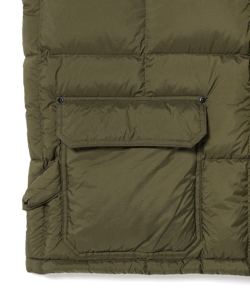 GRIP SWANY(グリップスワニー)の「【TAION-002VZWK-GS】 CORDURA DOWN VEST(ダウンベスト・メンズ・ブラック/オリーブ・S/M/L/XL/XXL)」の12枚目の写真