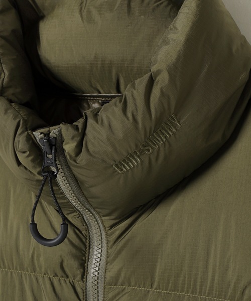 GRIP SWANY(グリップスワニー)の「【TAION-002VZWK-GS】 CORDURA DOWN VEST(ダウンベスト・メンズ・ブラック/オリーブ・S/M/L/XL/XXL)」の10枚目の写真