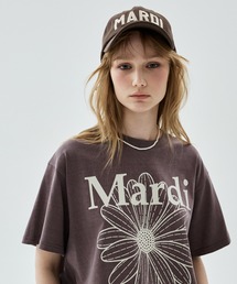 TSHIRT FLOWERMARDI PIGMENT WASHING / Tシャツ フラワー マルディ ピグメント ウォッシング