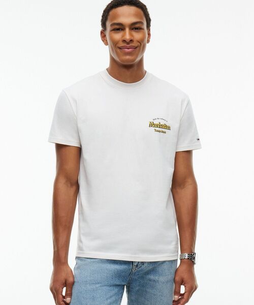 tommy jeans(トミー ジーンズ)の「NYCノベルティショートスリーブTシャツ(Tシャツ/カットソー・メンズ・ブラック/ホワイト・SMALL/LARGE/MEDIUM)」の7枚目の写真