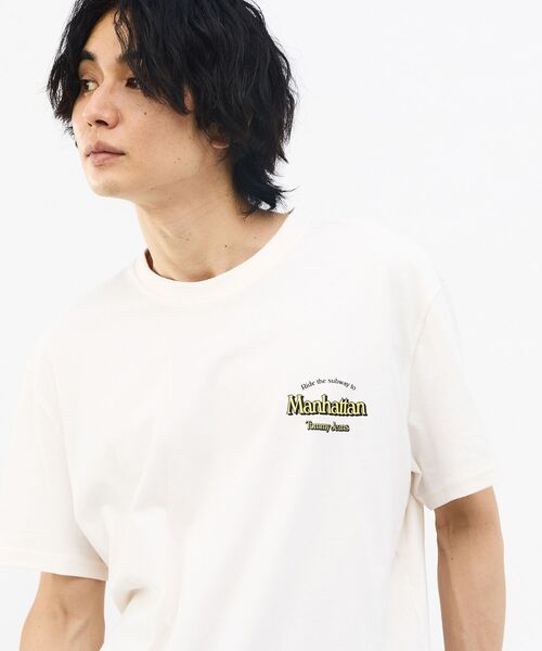 tommy jeans(トミー ジーンズ)の「NYCノベルティショートスリーブTシャツ(Tシャツ/カットソー・メンズ・ブラック/ホワイト・SMALL/LARGE/MEDIUM)」の11枚目の写真