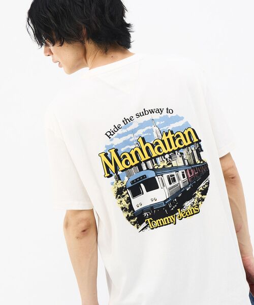tommy jeans(トミー ジーンズ)の「NYCノベルティショートスリーブTシャツ(Tシャツ/カットソー・メンズ・ブラック/ホワイト・SMALL/LARGE/MEDIUM)」の12枚目の写真